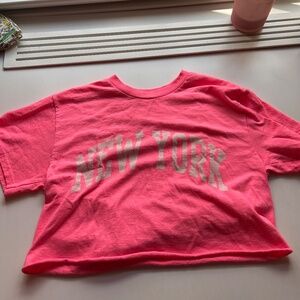 Cropped New York Shirt